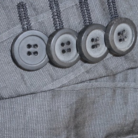 GIORGIO ARMANI black label ITALY linen metallic blazer Italy i46 38 - Picture 5 of 6